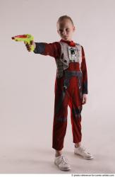 DENISA PILOT STANDING POSE WITH GUN 2